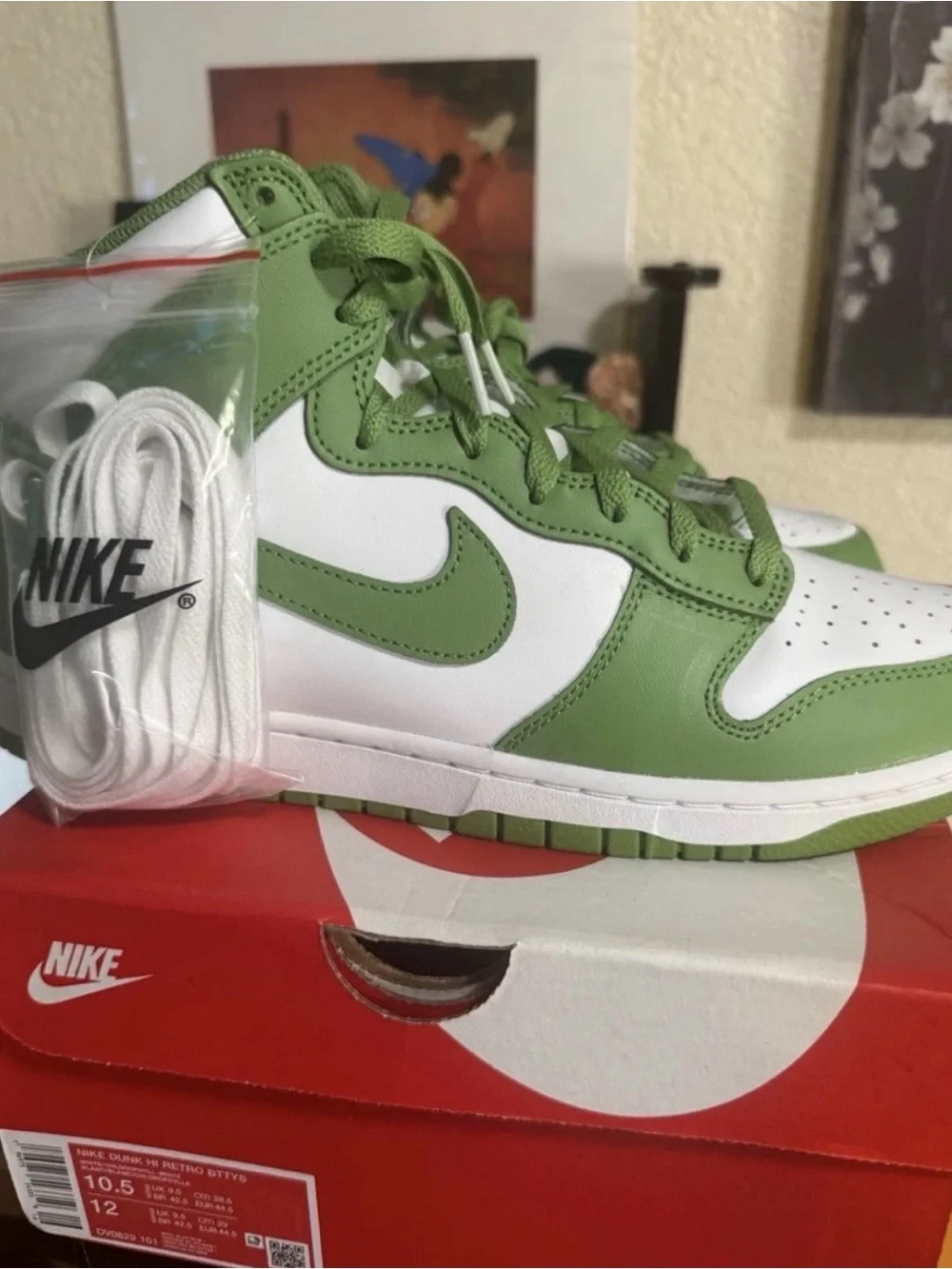 Nike Dunk HI Retro BTTYS size 10.5
